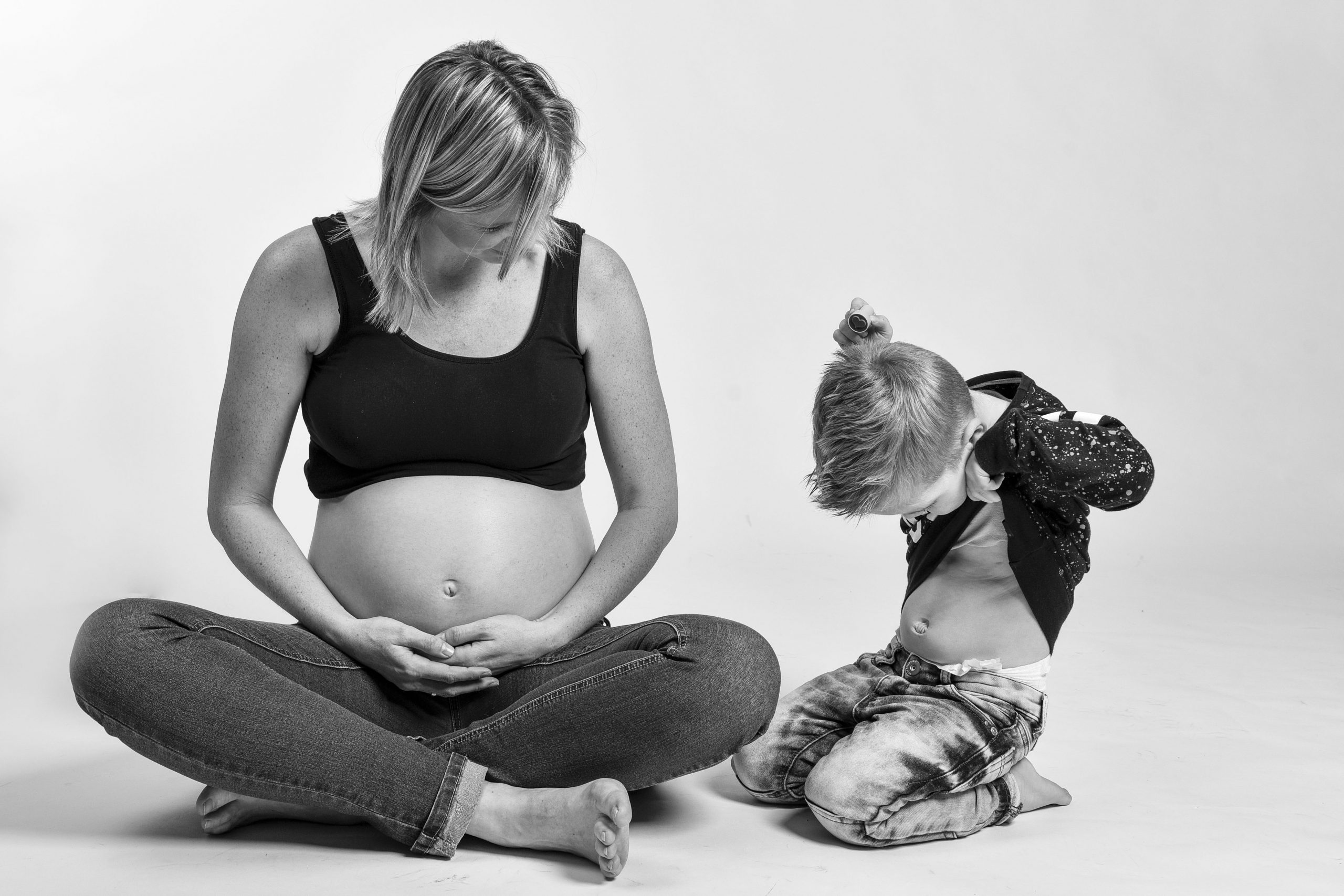 Zwangerschapsreportage Lotte en Senn